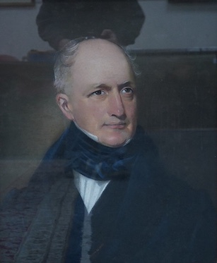 Mid 19th century, pastel, Head and shoulders portrait of a gentleman, unsigned, 57 x 47cm, gilt framed. Condition - fair